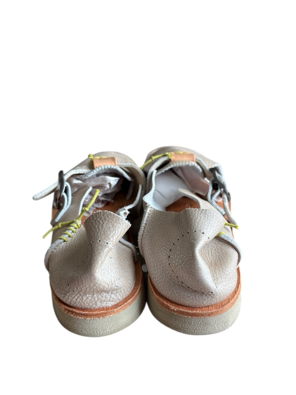 Satorisan Benirras Slip-on Sandal/Sneaker in beige metallic beige size 42/US10 - Picture 2 of 8
